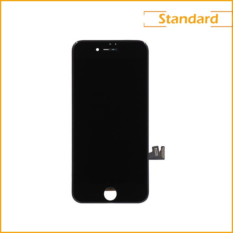 Grade A - Aftermarket LCD Screen Assembly for iPhone 7 (Black)