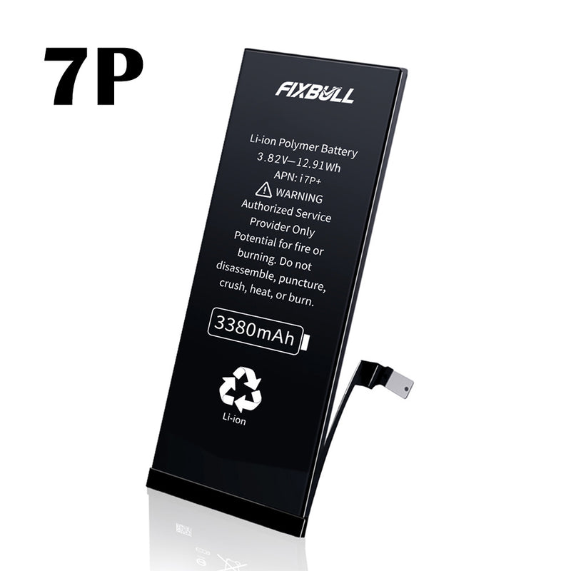 Battery Replacement for iPhone 7 Plus - FIXBULL - High Capacity 3380mAh